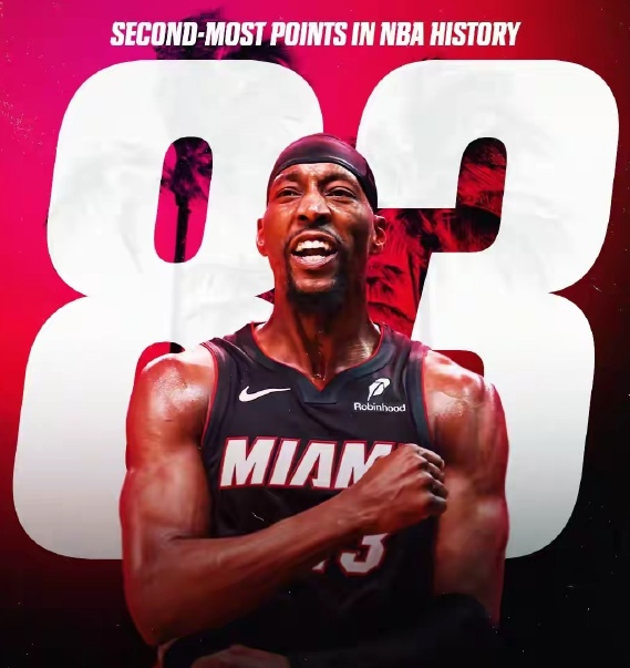 世界杯官方会员-阿德巴约狂砍83分水分太多？此人生涯最高仅41分，并不是得分手！